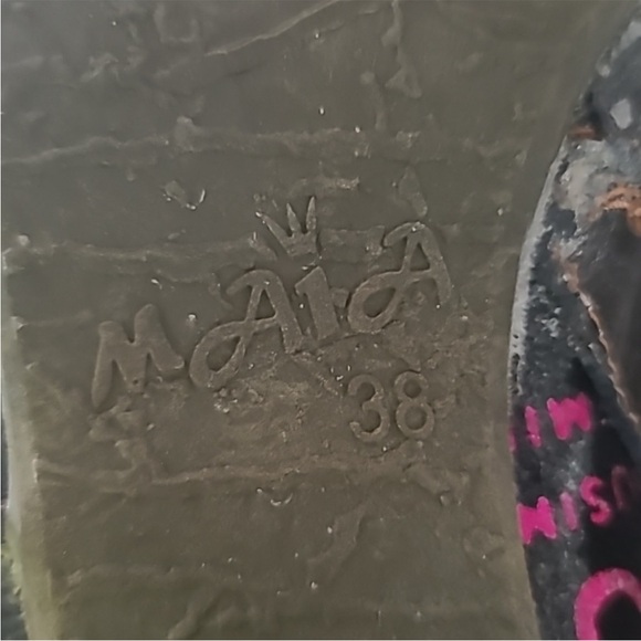 Women's Ankle Boots Maia European Punk Leather, Steam Punk, black UNIQUE size 8 - Picture 7 of 15